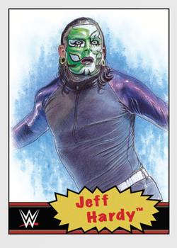 2021 Topps Living WWE #9 Jeff Hardy Front