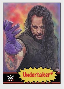 2021 Topps Living WWE #10 Undertaker Front