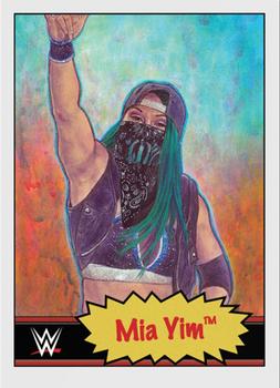 2021 Topps Living WWE #15 Mia Yim Front