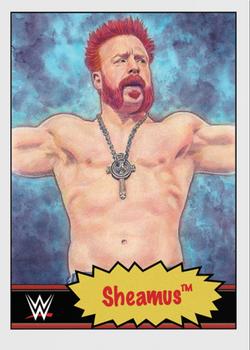 2021 Topps Living WWE #19 Sheamus Front