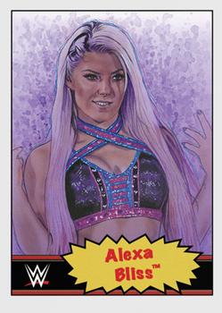 2021 Topps Living WWE #24 Alexa Bliss Front
