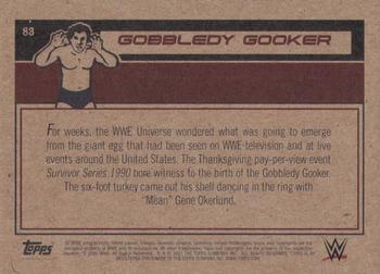 2021 Topps Living WWE #83 Gobbledy Gooker Back
