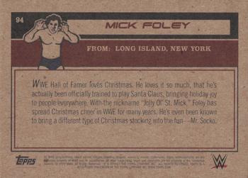 2021 Topps Living WWE #94 Mick Foley Back