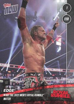 2021 Topps Now WWE #5 Edge Front