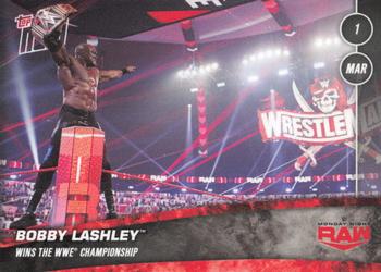 2021 Topps Now WWE #6 Bobby Lashley Front