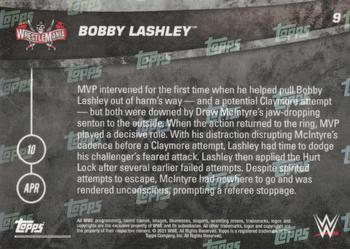 2021 Topps Now WWE #9 Bobby Lashley Back