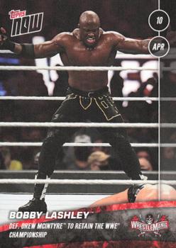 2021 Topps Now WWE #9 Bobby Lashley Front