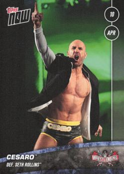 2021 Topps Now WWE #10 Cesaro Front