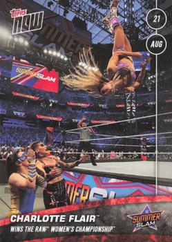 2021 Topps Now WWE #27 Charlotte Front