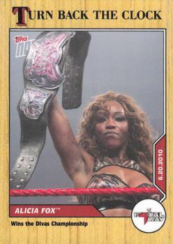 2021 Topps Now WWE Turn Back the Clock #3 Alicia Fox Front