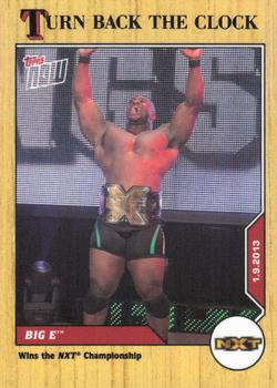 2021 Topps Now WWE Turn Back the Clock #5 Big E Front