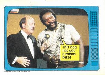 1986 Scanlens WWF Pro Wrestler #58 Junkyard Dog Front