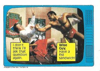 1986 Scanlens WWF Pro Wrestler #59 Rowdy Roddy Piper Front