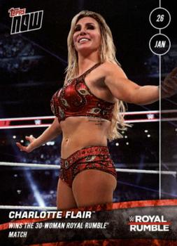 2020 Topps Now WWE #2 Charlotte Flair Front