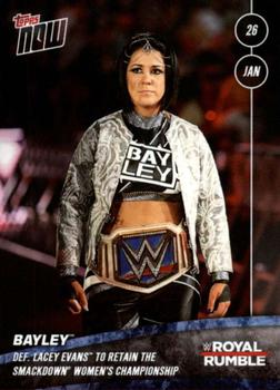 2020 Topps Now WWE #3 Bayley Front