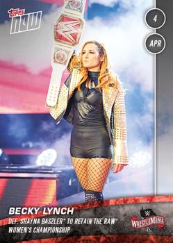 2020 Topps Now WWE #13 Becky Lynch / Shayna Baszler Front