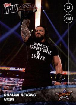 2020 Topps Now WWE #48 Roman Reigns Front
