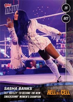 2020 Topps Now WWE #59 Sasha Banks Front