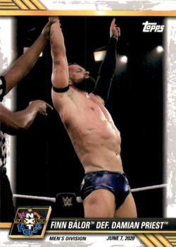 2021 Topps WWE NXT #35 Finn Bálor def. Damian Priest Front