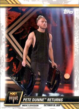 2021 Topps WWE NXT #81 Pete Dunne Returns Front