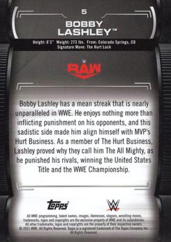 2021 Topps WWE Undisputed #5 Bobby Lashley Back