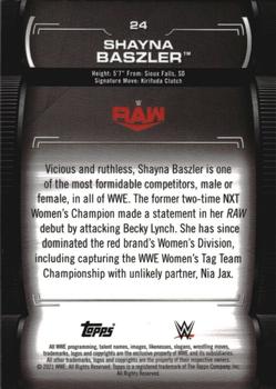 2021 Topps WWE Undisputed #24 Shayna Baszler Back