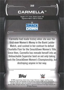 2021 Topps WWE Undisputed #32 Carmella Back