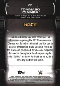 2021 Topps WWE Undisputed #65 Tommaso Ciampa Back