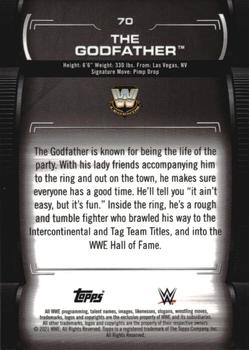 2021 Topps WWE Undisputed #70 The Godfather Back
