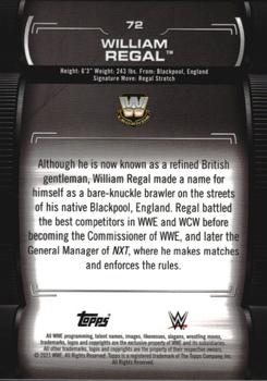 2021 Topps WWE Undisputed #72 William Regal Back