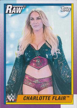 2021 Topps Heritage WWE #8 Charlotte Flair Front