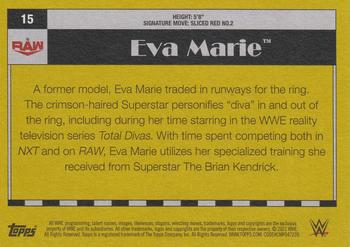 2021 Topps Heritage WWE #15 Eva Marie Back
