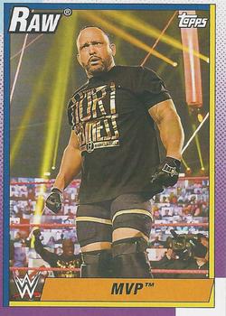 2021 Topps Heritage WWE #28 MVP Front
