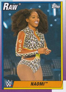 2021 Topps Heritage WWE #29 Naomi Front