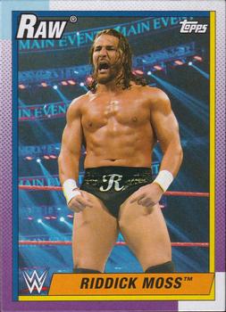 2021 Topps Heritage WWE #36 Riddick Moss Front