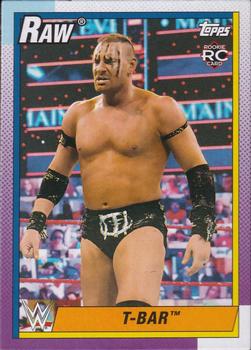2021 Topps Heritage WWE #42 T-BAR Front