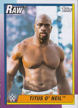 2021 Topps Heritage WWE #45 Titus O'Neil Front