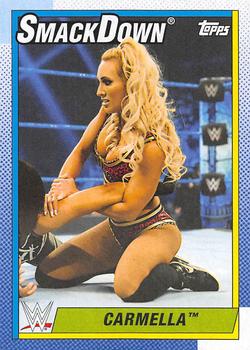 2021 Topps Heritage WWE #53 Carmella Front