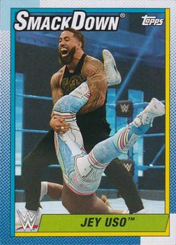 2021 Topps Heritage WWE #60 Jey Uso Front