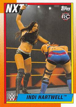 2021 Topps Heritage WWE #85 Indi Hartwell Front