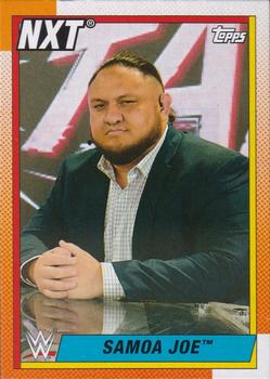 2021 Topps Heritage WWE #91 Samoa Joe Front