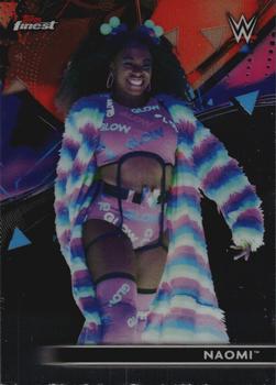 2021 Topps Finest WWE #25 Naomi Front
