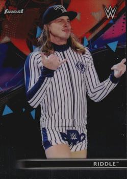 2021 Topps Finest WWE #34 Riddle Front