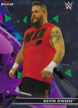 2021 Topps Finest WWE #56 Kevin Owens Front