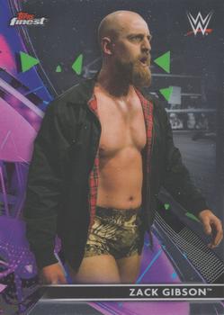 2021 Topps Finest WWE #99 Zack Gibson Front