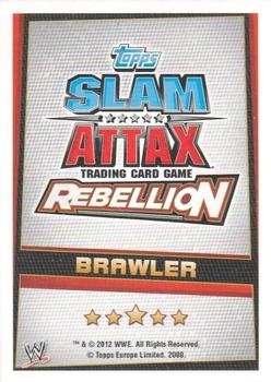 2012 Topps Slam Attax WWE: Rebellion #11 Randy Orton Back