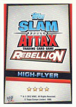 2012 Topps Slam Attax WWE: Rebellion #74 Evan Bourne Back
