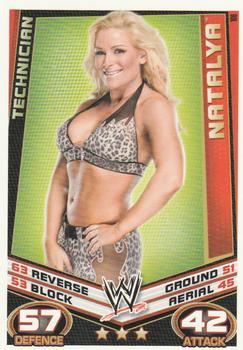 2012 Topps Slam Attax WWE: Rebellion #106 Natalya Front
