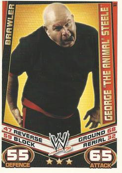 2012 Topps Slam Attax WWE: Rebellion #165 George “The Animal” Steele Front