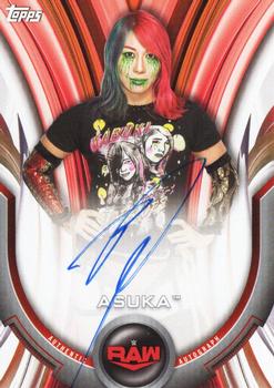 2020 Topps WWE Women's Division - Roster Autographs #A-AS Asuka Front
